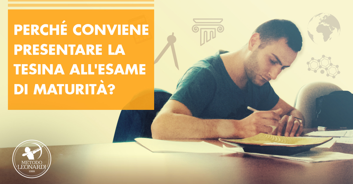 Perché conviene presentare la tesina all'esame di maturità