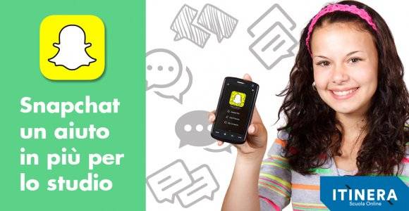 Snapchat, un aiuto in più per lo studio